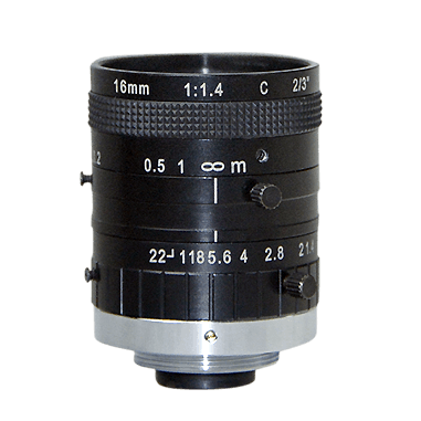 Objectif 5Mpx Focale 16mm F1.4 Monture C