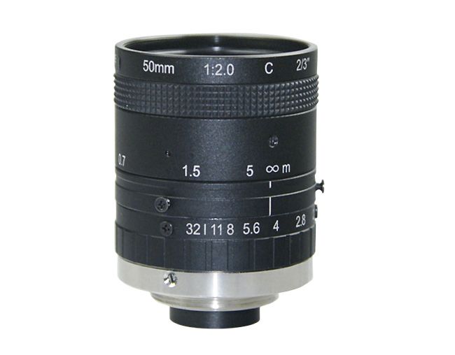 Objectif 5Mpx Focale 50mm F2.0 Monture C
